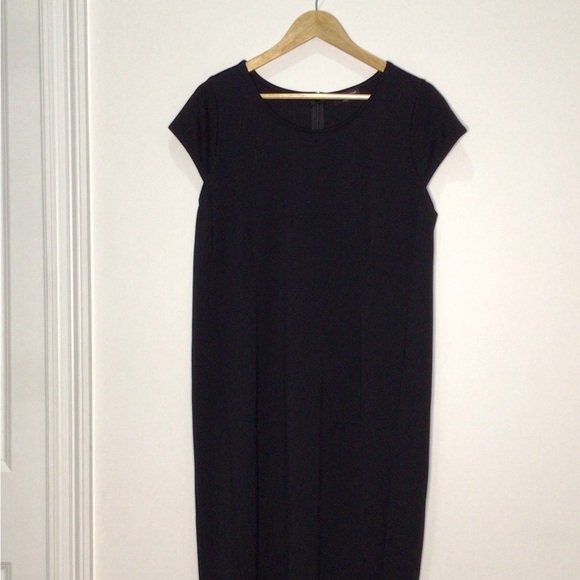 Black Lane Bryant Sleeveless Shift Dress Women’s Size 14 - Picture 3 of 7